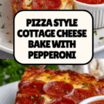 Pizza Style Cottage Cheese Bake Recipe