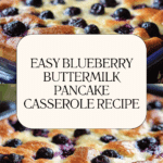 Blueberry Buttermilk Pancake Casserole Recipe