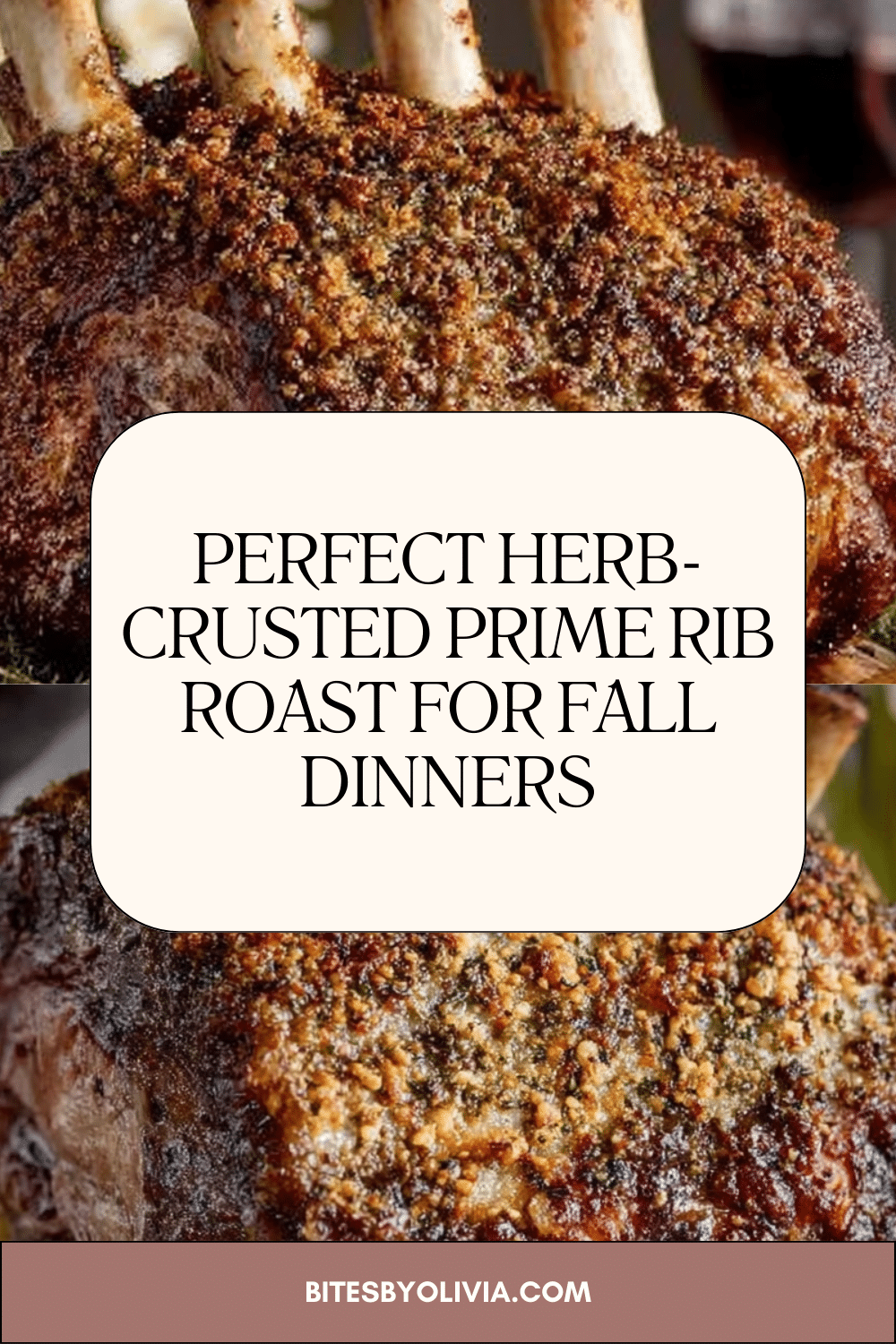 Herb Crusted Prime Rib Standing Rib Roast – Juicy & Flavorful
