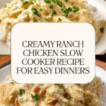 Slow Cooker Creamy Ranch Chicken Recipe
