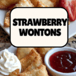 Deep-Fried Strawberry Cheesecake Stuffed Wonton Bites Recipe