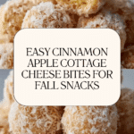 Cinnamon Apple Cottage Cheese Bites Recipe
