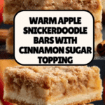 Apple Snickerdoodle Bars Recipe
