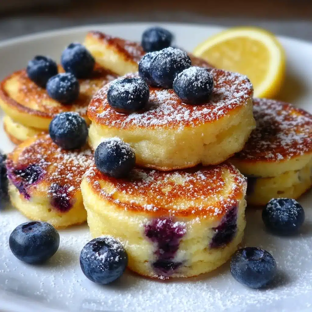 Blueberry Lemon Pancake Bites Recipe - Recipe Image