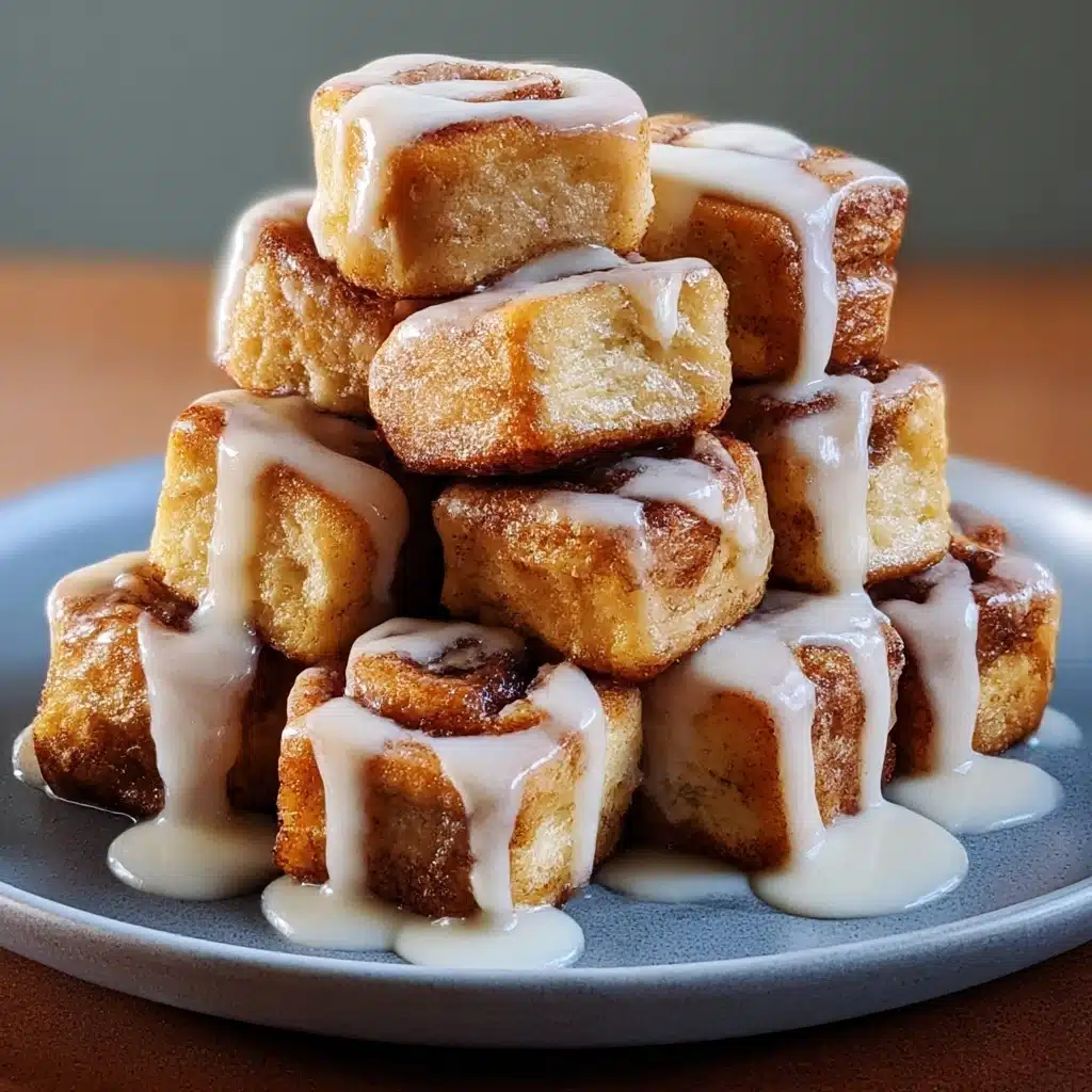 These Cinnamon Roll French Toast Bites Recipe - Recipe Image