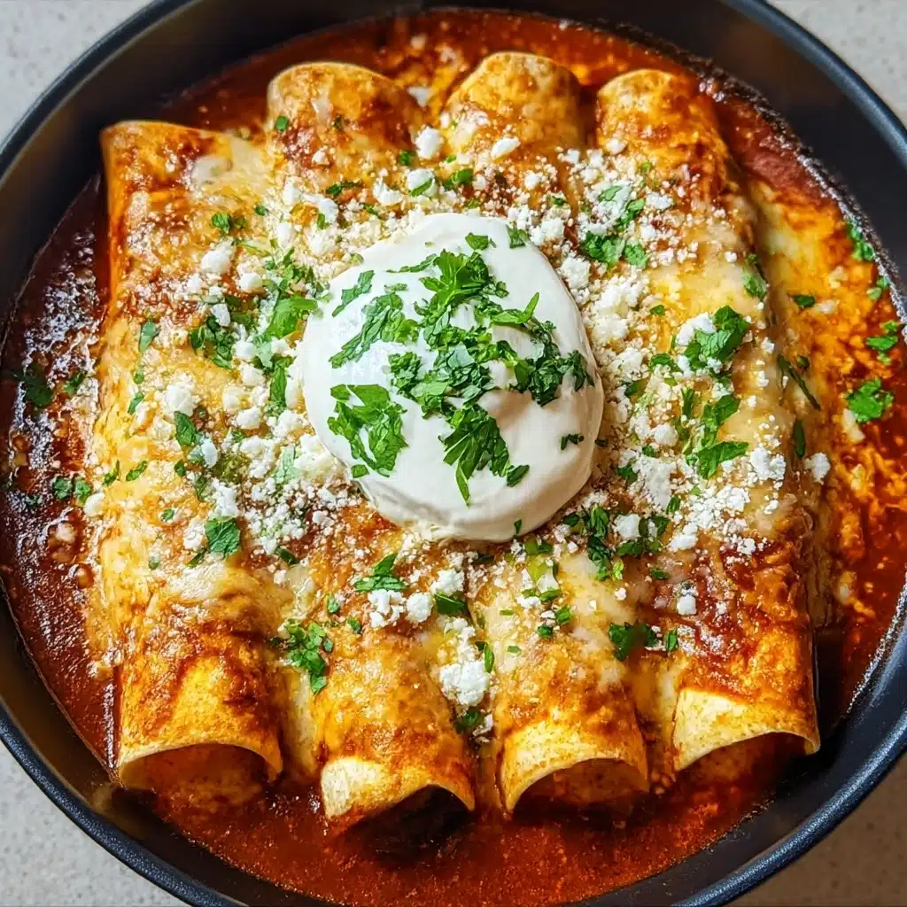Delicious Chicken Enchiladas Recipe - Recipe Image