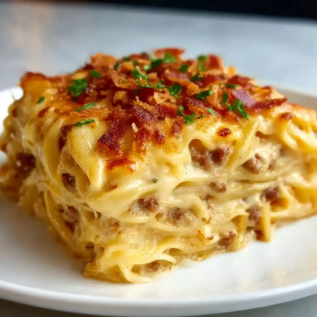 Spicy Southern Cheesy Chicken Spaghetti Casserole Recipe - Recipe Image