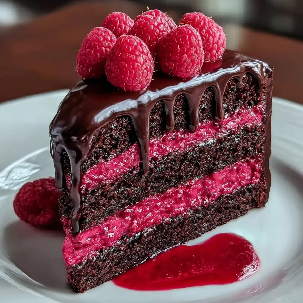 Chocolate Raspberry Cake Recipe - Recipe Image