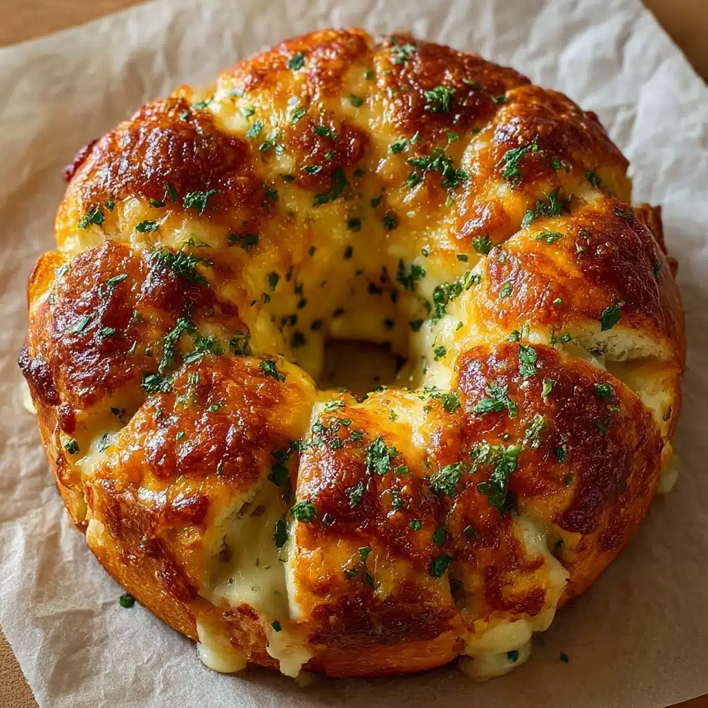 Chicken Alfredo Monkey Bread Recipe - Recipe Image