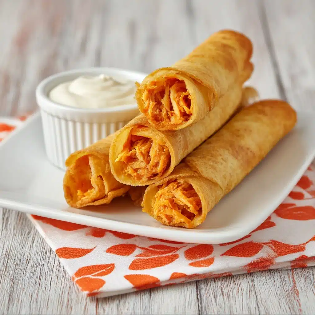 Buffalo Chicken Taquitos Recipe