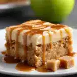 Salted Caramel Apple Sheet Cake Recipe
