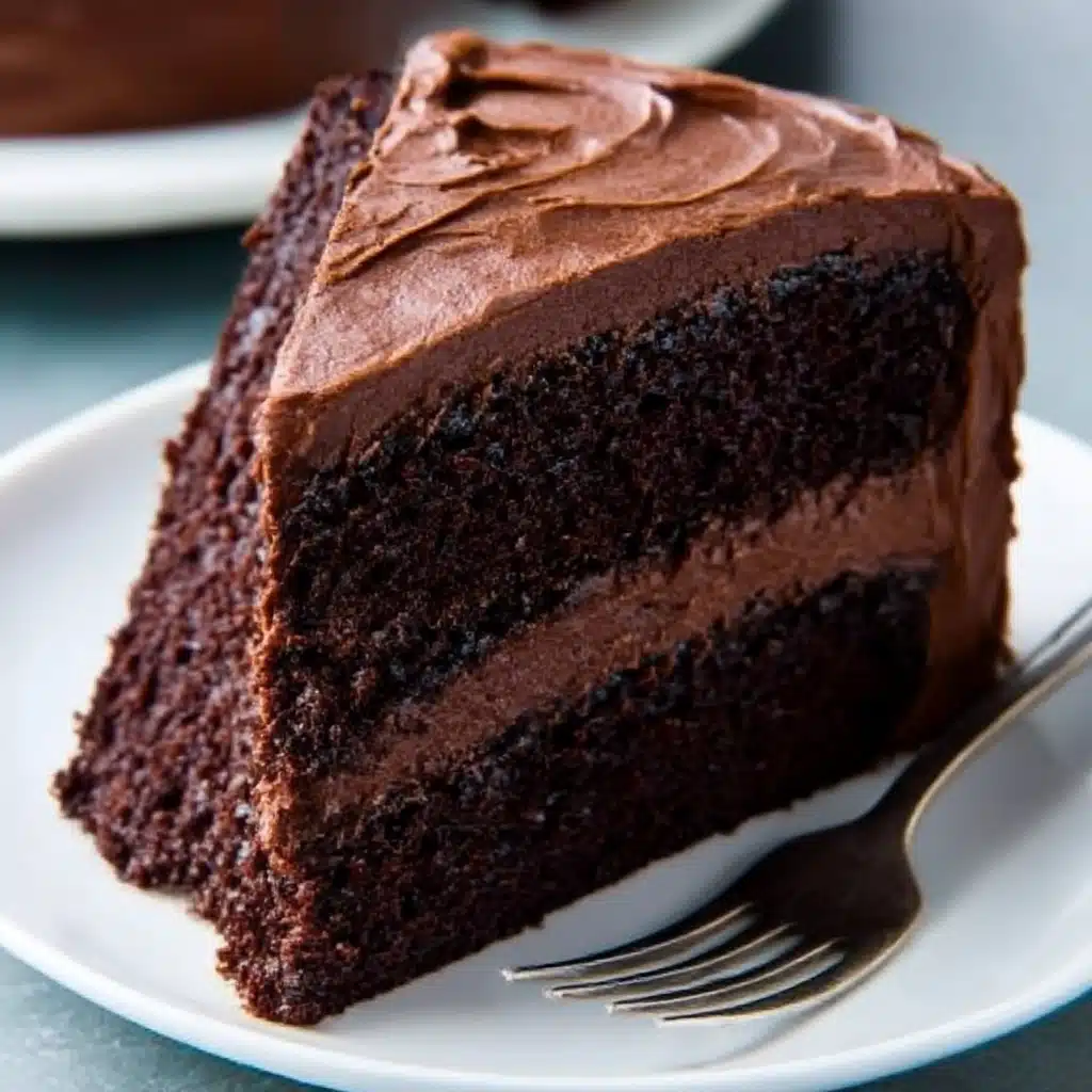 Triple Chocolate Cake Recipe - Recipe Image