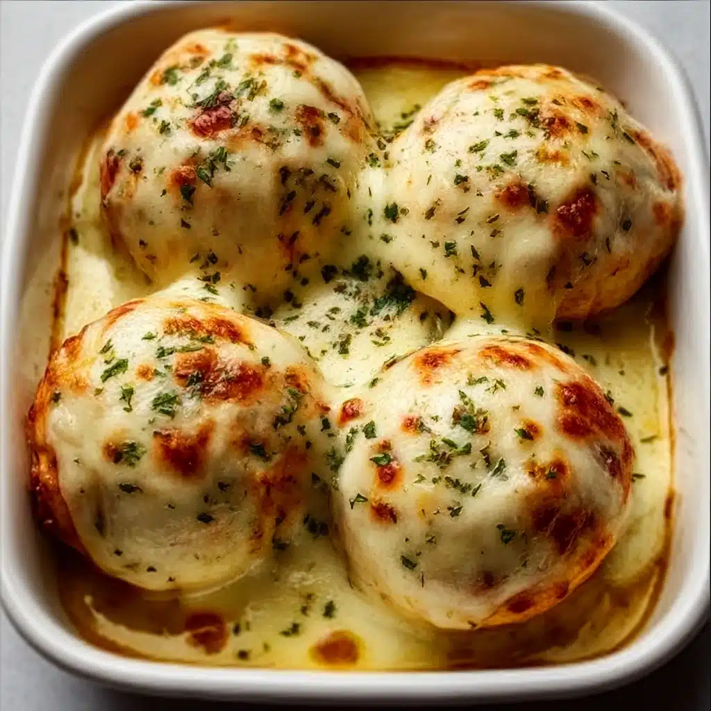 Melted Mozzarella & Ranch Chicken Bombs Recipe - Recipe Image