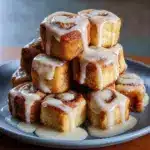 These Cinnamon Roll French Toast Bites Recipe