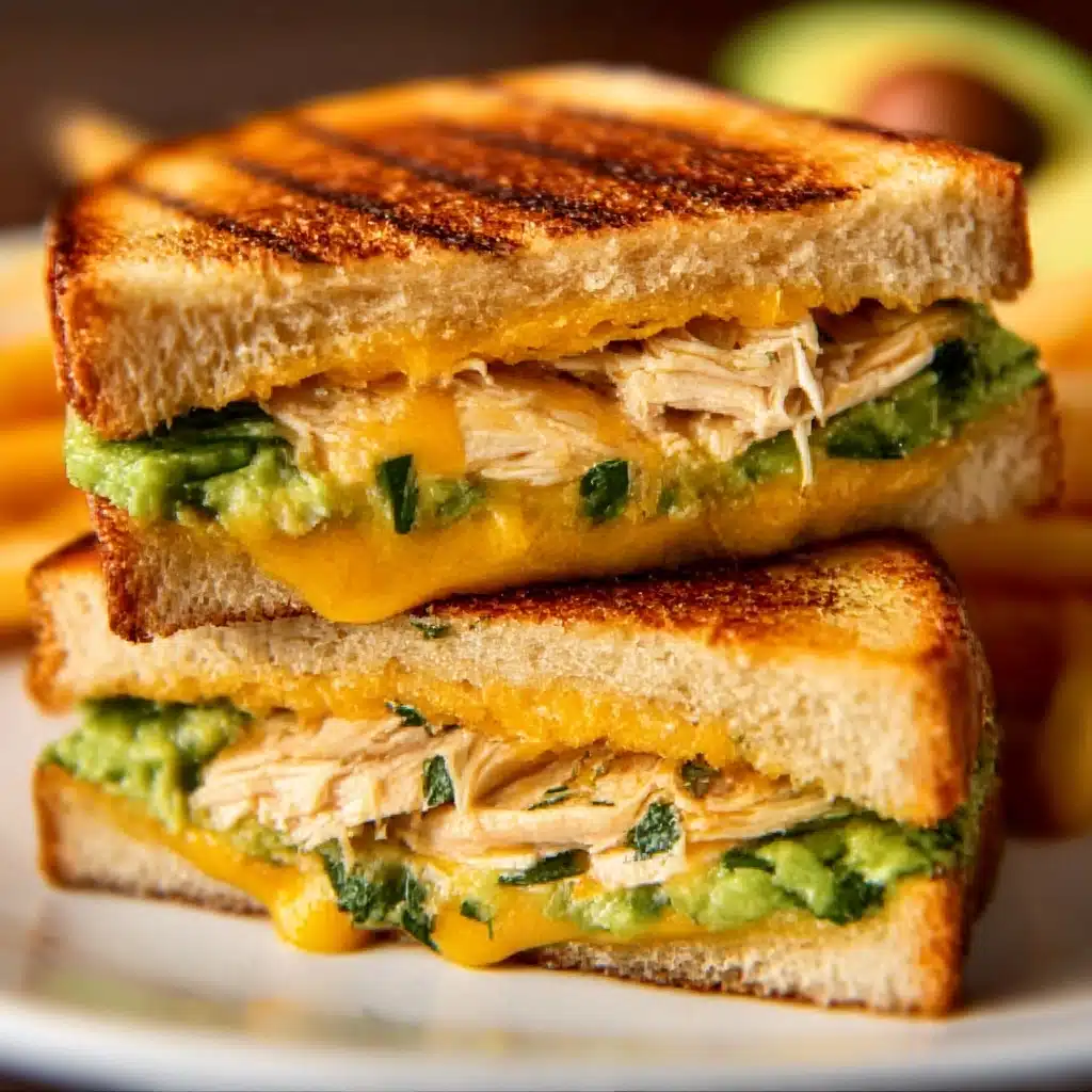 Chicken Avocado Melt Sandwich Recipe