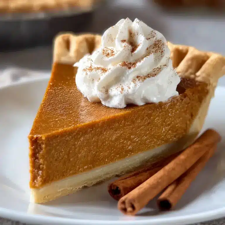 Easy Pumpkin Pie Recipe