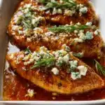 Hot Honey Infused Feta Chicken Recipe