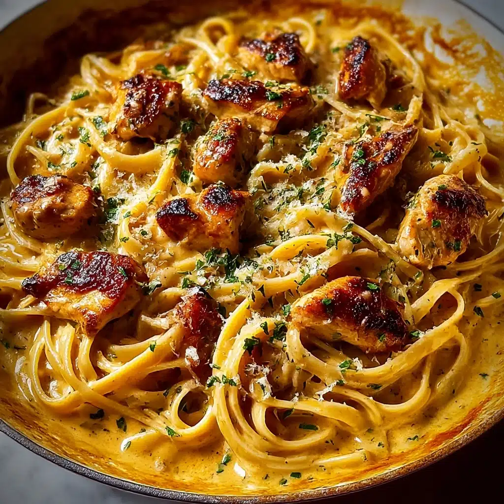 Cowboy Butter Chicken Linguine Recipe