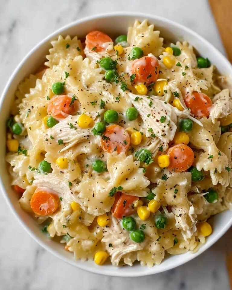 Chicken Pot Pie Pasta Recipe