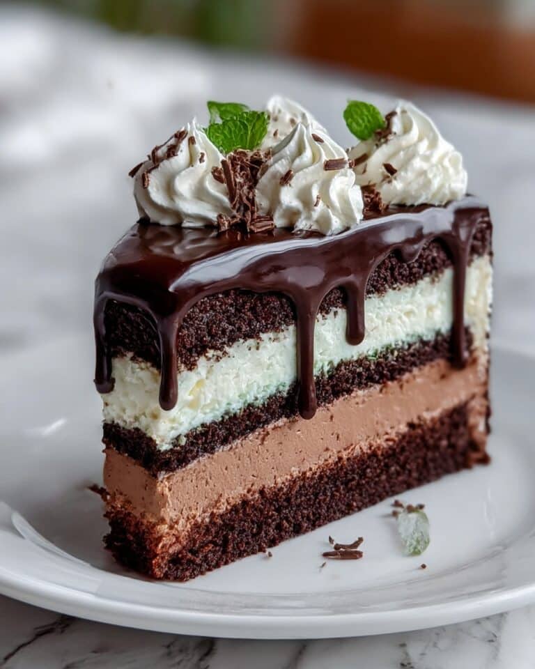 Chocolate Tuxedo Cake Recipe