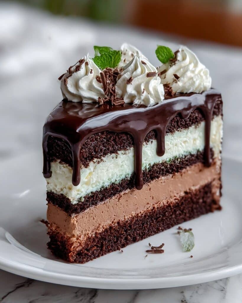 Chocolate Tuxedo Cake Recipe