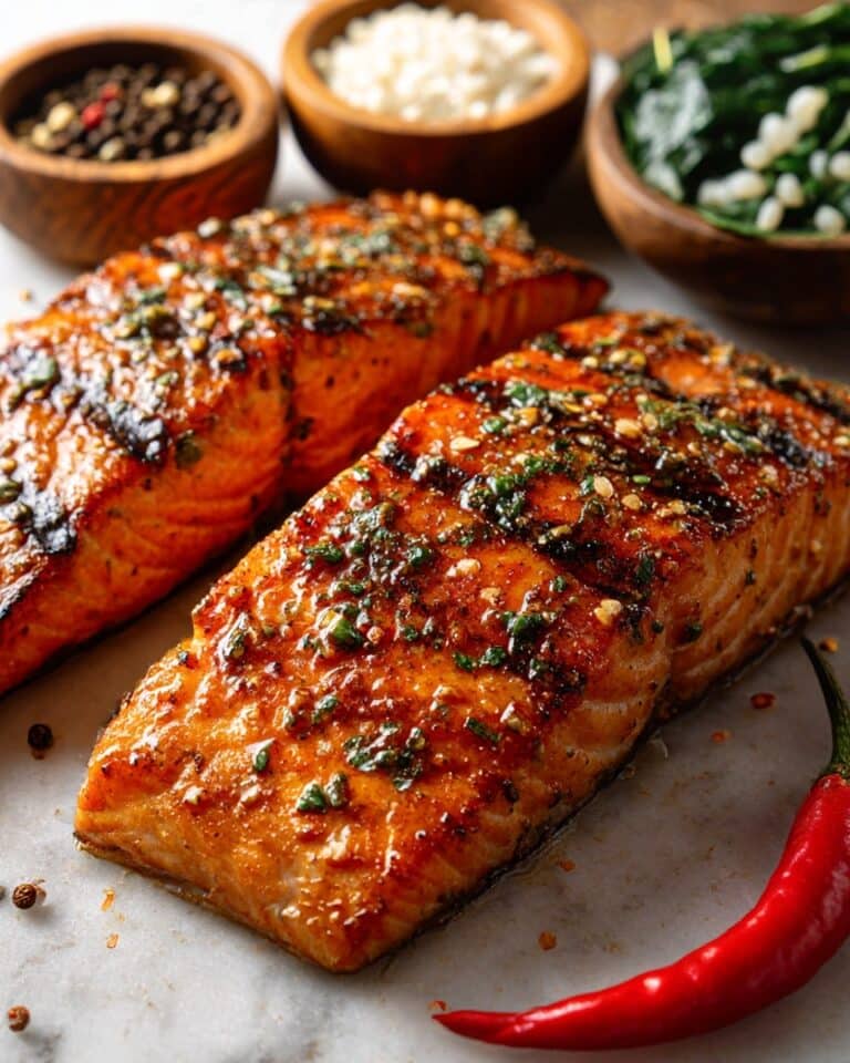 Spicy Maple Glazed Salmon Recipe