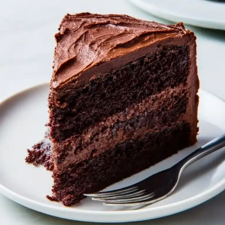 Triple Chocolate Cake Recipe