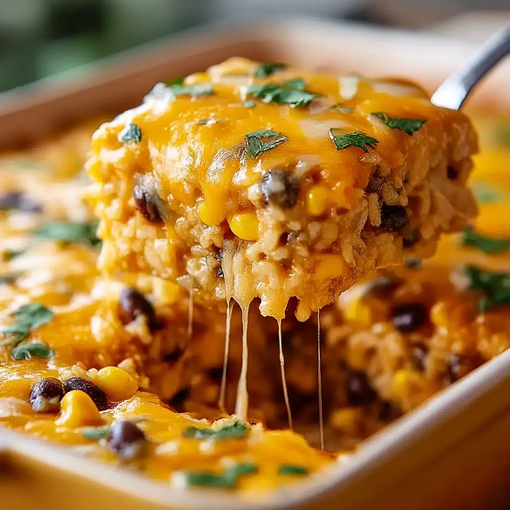 Chicken Enchilada Rice Casserole Recipe - Recipe Image