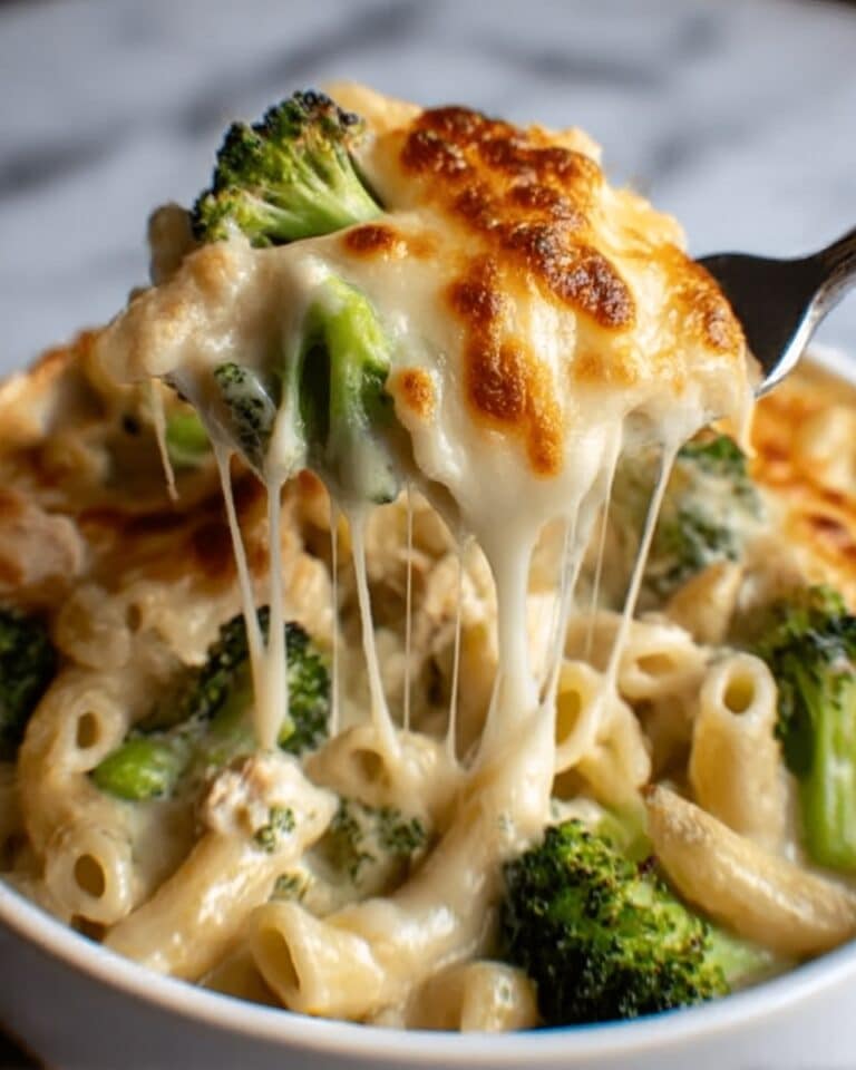 Chicken and Broccoli Alfredo Bake Recipe