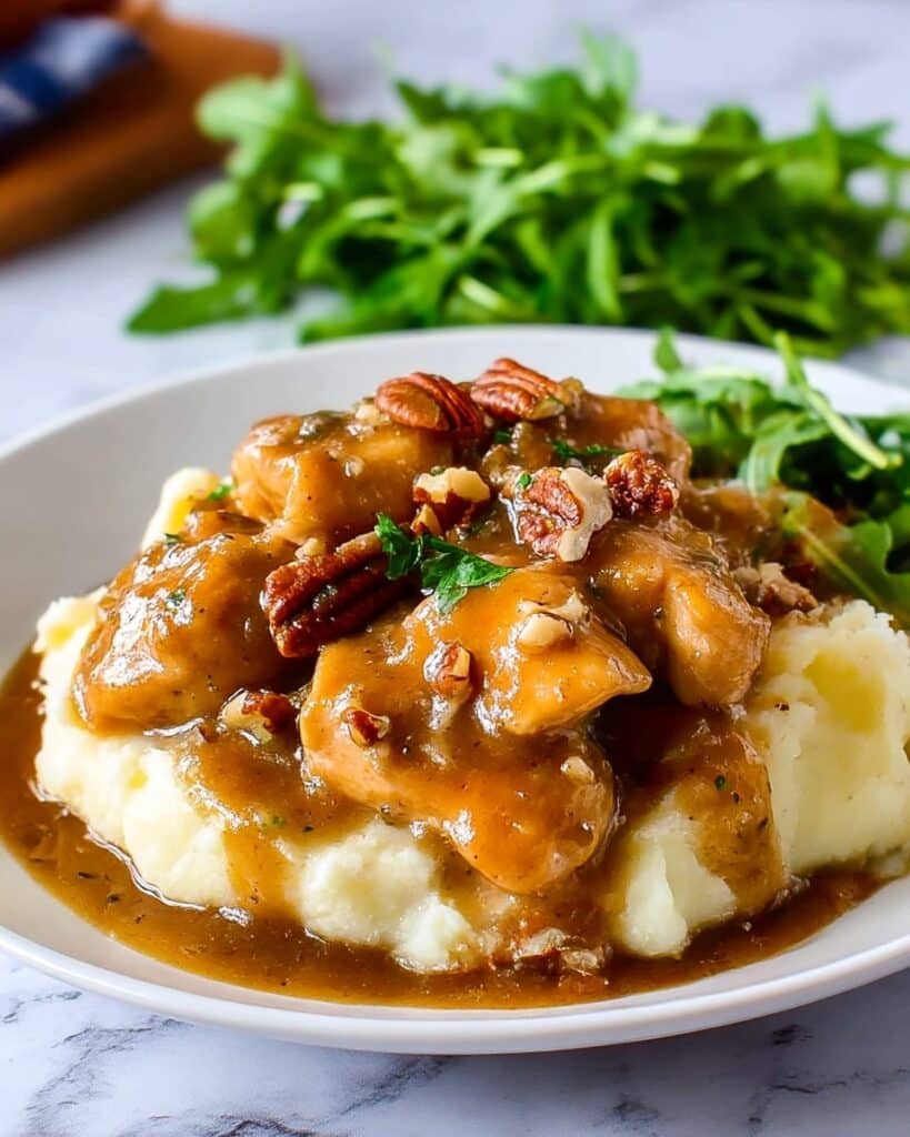 Maple Bourbon Pecan Chicken Recipe