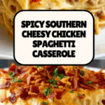 Spicy Southern Cheesy Chicken Spaghetti Casserole Recipe