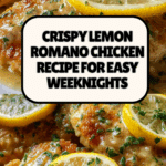 Lemon Chicken Romano Recipe