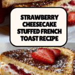 Strawberry Cheesecake Stuffed French Toast Recipe