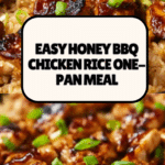 Honey BBQ Chicken Rice Recipe