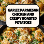 Garlic Parmesan Chicken and Potatoes Recipe