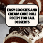 Cookies and Cream Cake Roll Recipe