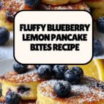 Blueberry Lemon Pancake Bites Recipe
