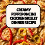 Creamy Pepperoncini Chicken Skillet Recipe
