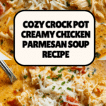 Crock Pot Creamy Chicken Parmesan Soup Recipe