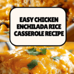 Chicken Enchilada Rice Casserole Recipe