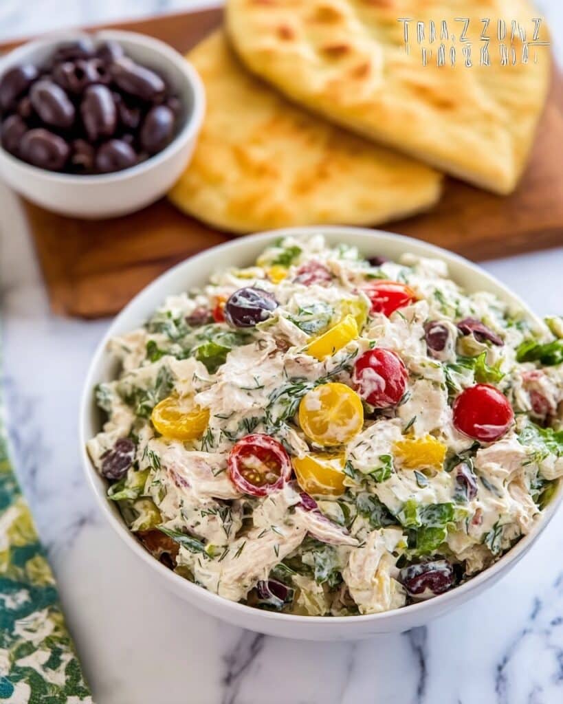 Tzatziki Chicken Salad Recipe