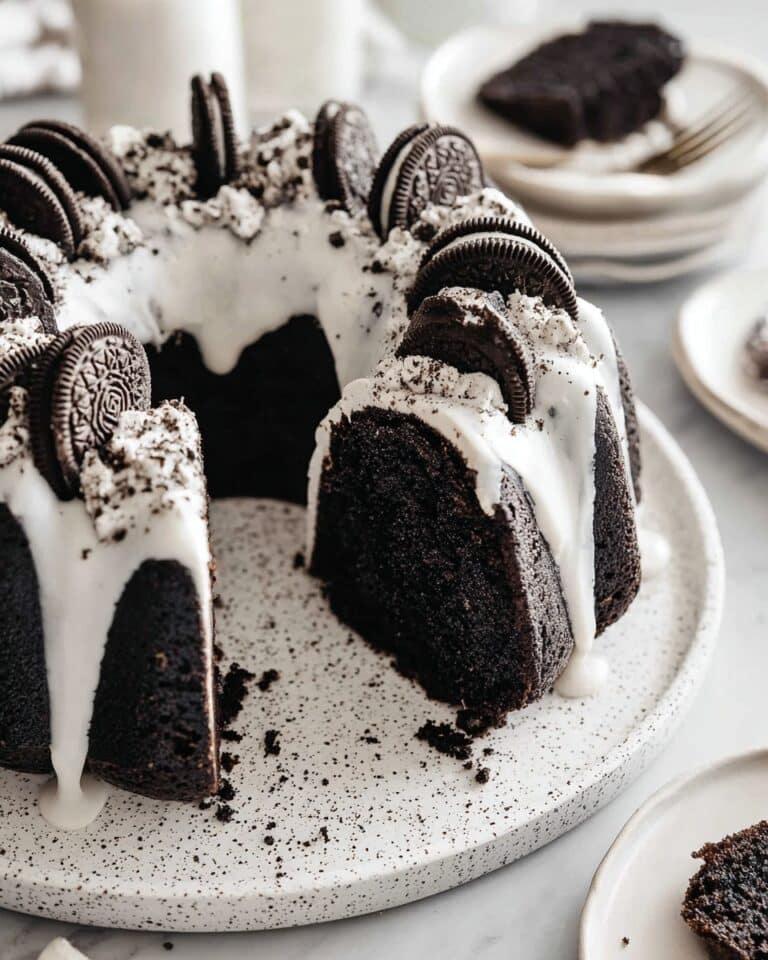 Moist Oreo Pound Cake Recipe