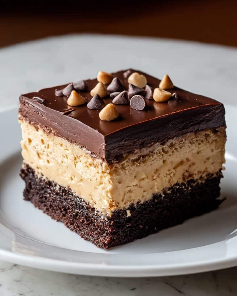 Chocolate Peanut Butter Texas Sheet Cake Recipe