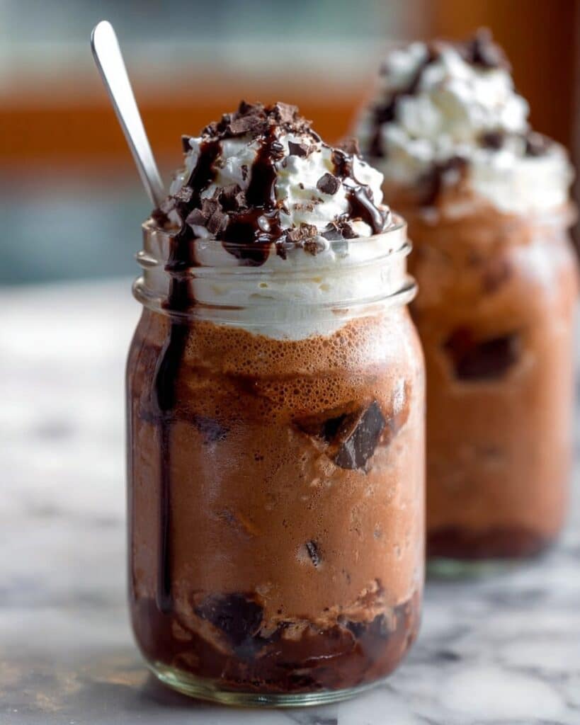 Healthy Chocolate Brownie Blizzard Recipe