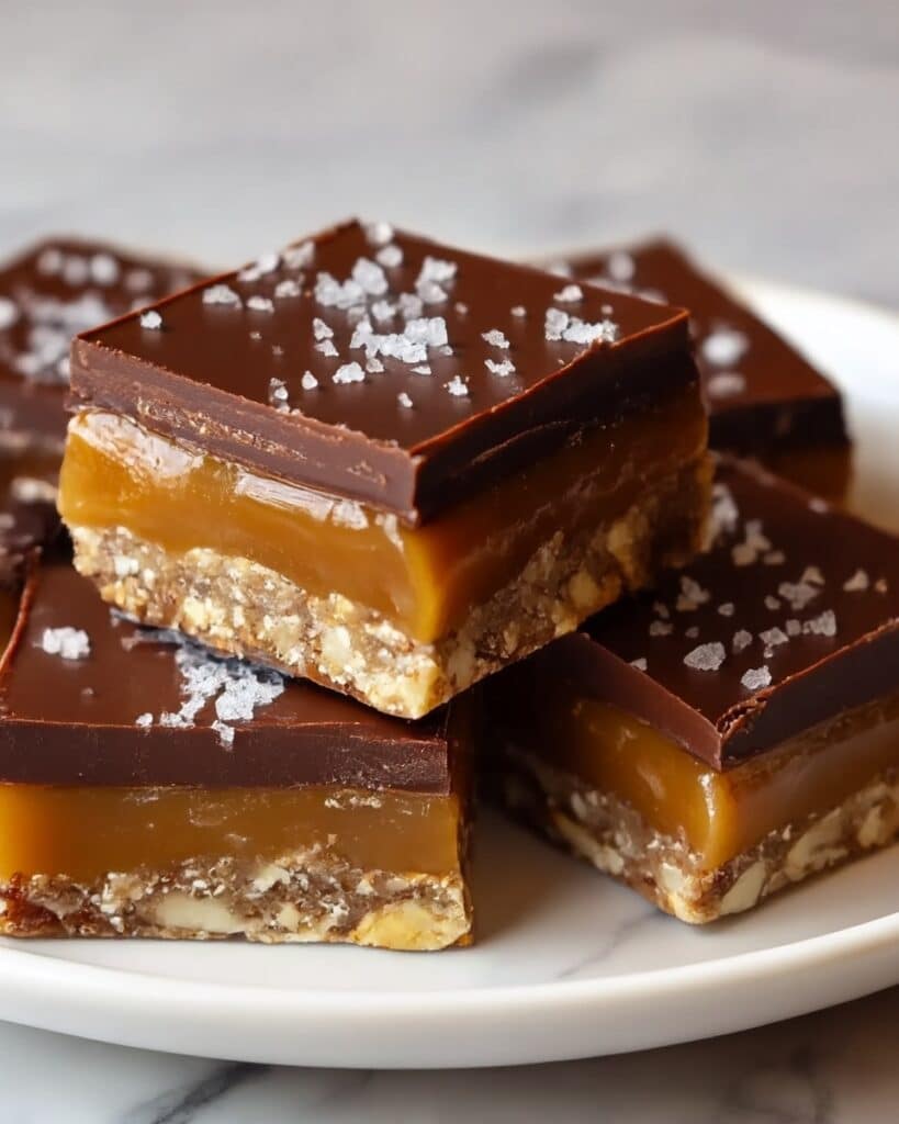 Caramel Pretzel Crack Bars Recipe