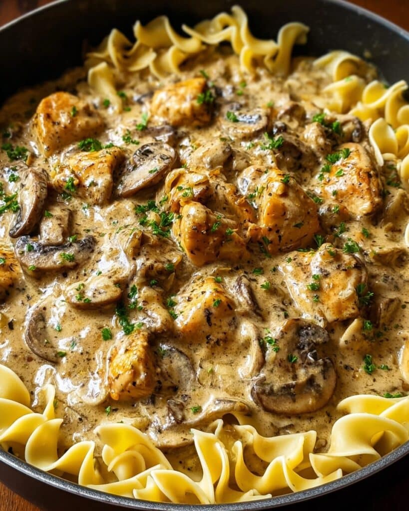 Creamy Chicken Stroganoff That’s Comfort in Every Bite Recipe