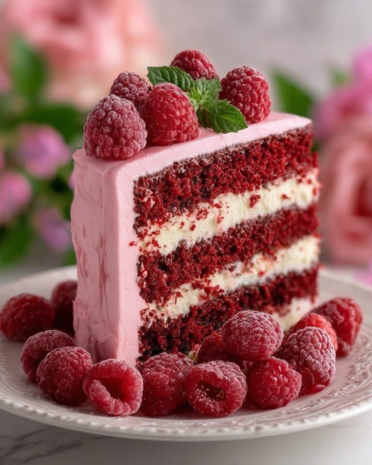 Raspberry Layer Cake Recipe