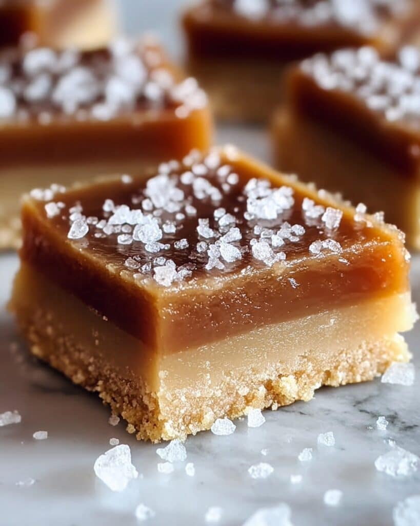Salted Caramel Butter Bars Recipe