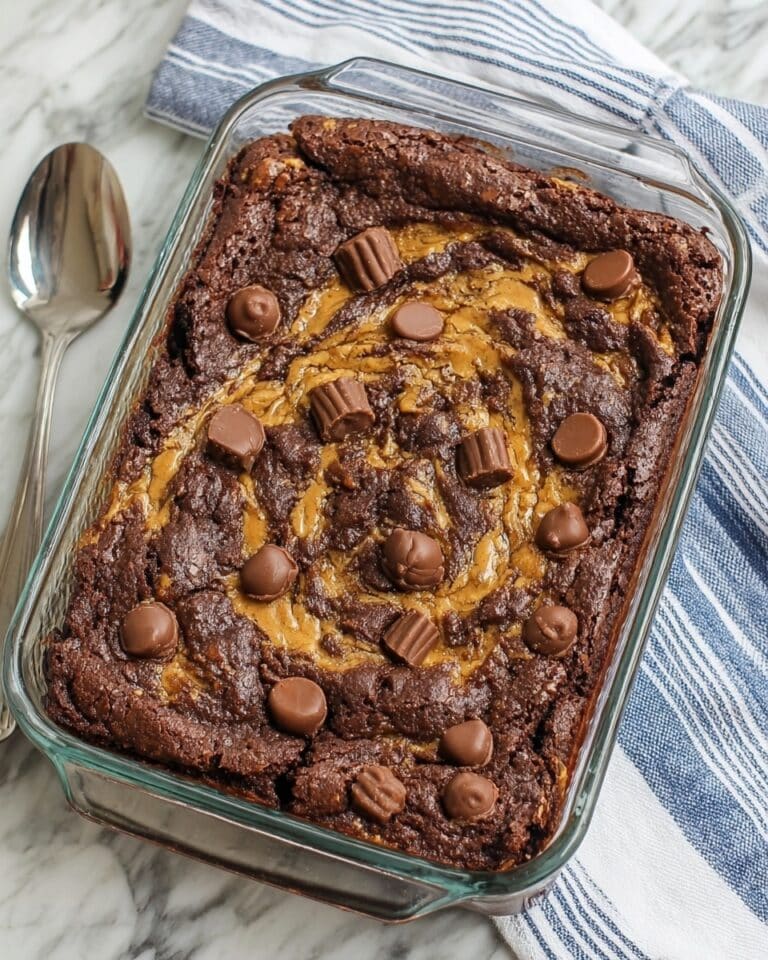 Peanut Butter Cup Dump Cake Recipe