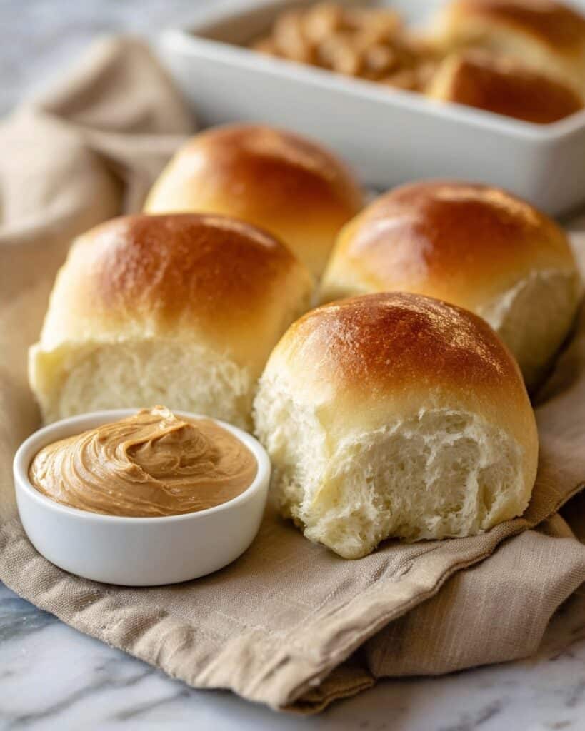 Copycat Texas Roadhouse Rolls with Cinnamon Butter Recipe